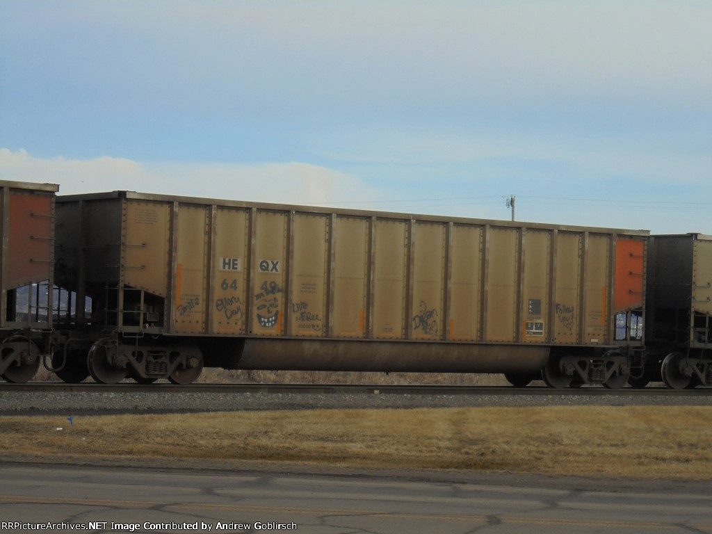 HEQX 6449 empty coal